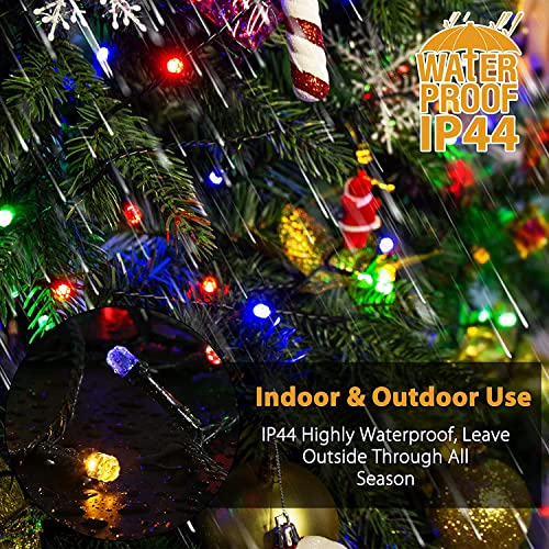 Areker 328Ft 1000Led Valentines Day Outdoor String Lights Outdoor/Indoor, Multicolor Fairy Lights Plug In, 8 Modes Waterproof Twinkle Lights Party For Wedding Halloween #TOP5