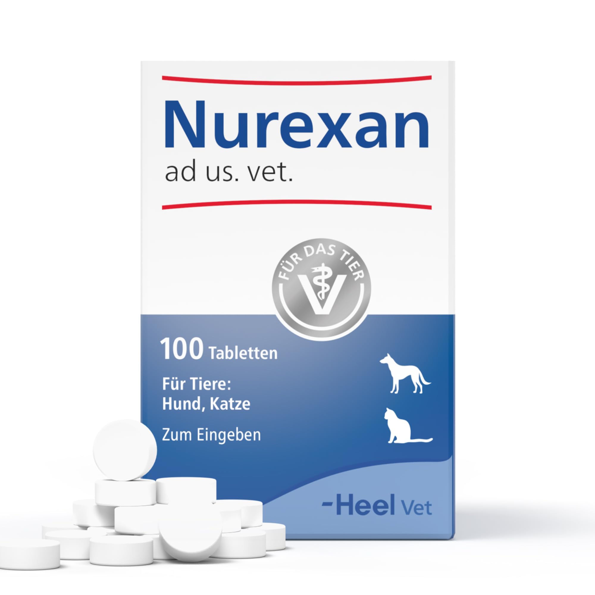 Nurexan ad us.vet Tabletten – natürliches Tierarzneimittel für Hunde und Katzen (Made in Germany)