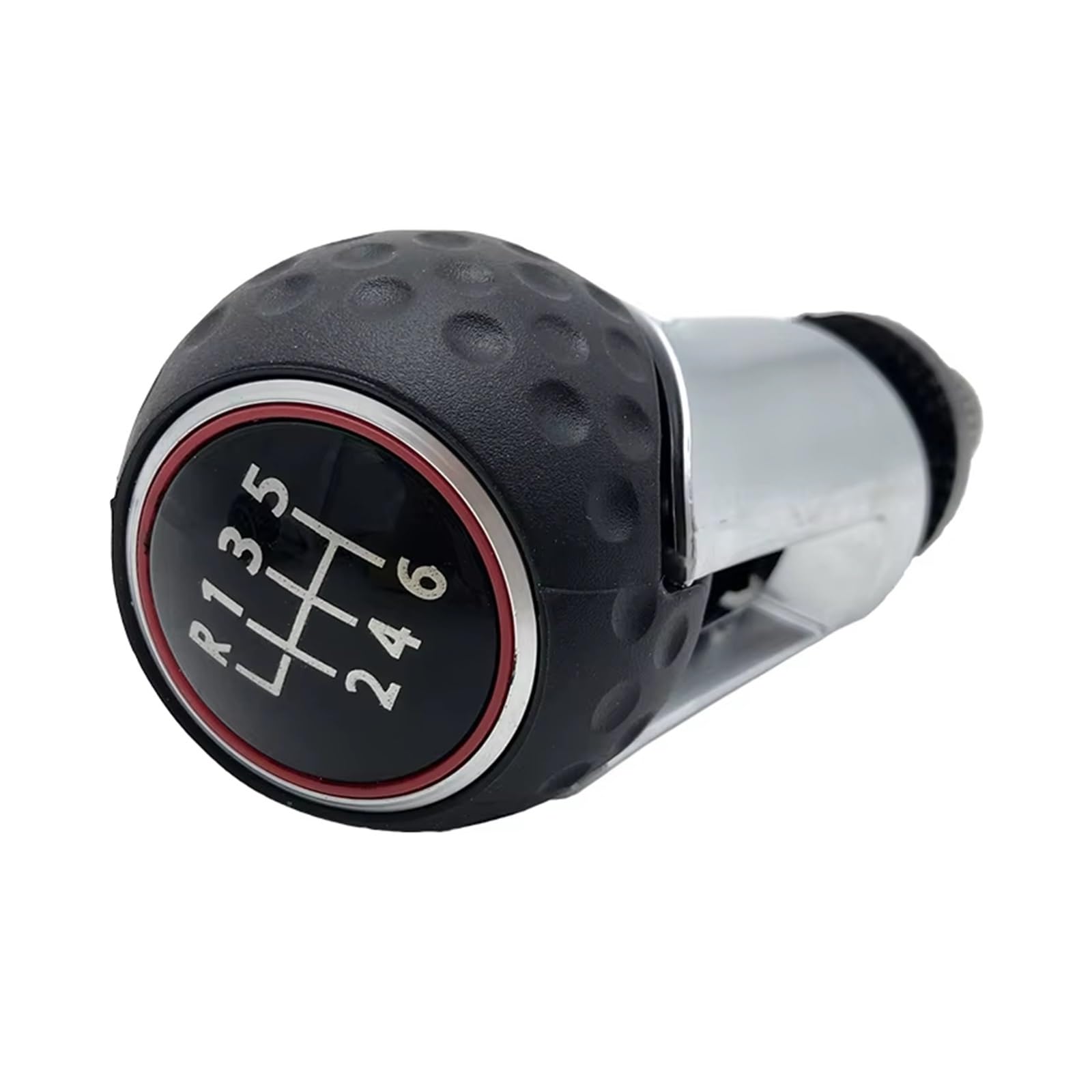 Hguvsjd 6 Speed Gear Knob Car Shift Gear Knob For Vw For Golf 6 Mk6 For Gti For Gtd R20 2009-2013 5/6 Speed Manual Car Gear Shift Knob Stick Lever Gaiter Boot Transmission Shifter Lever(6 Speed Gear Knob)