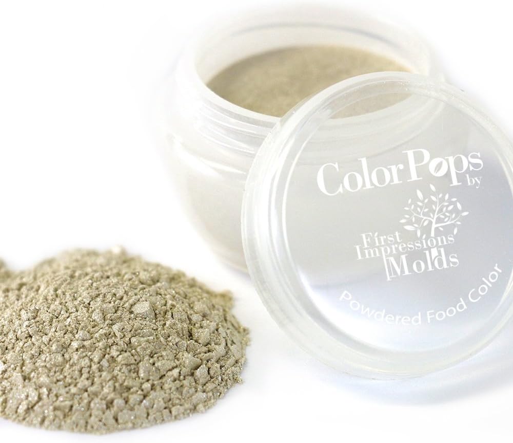 ColorPops Edible Powder Food Color, Metallic Gold