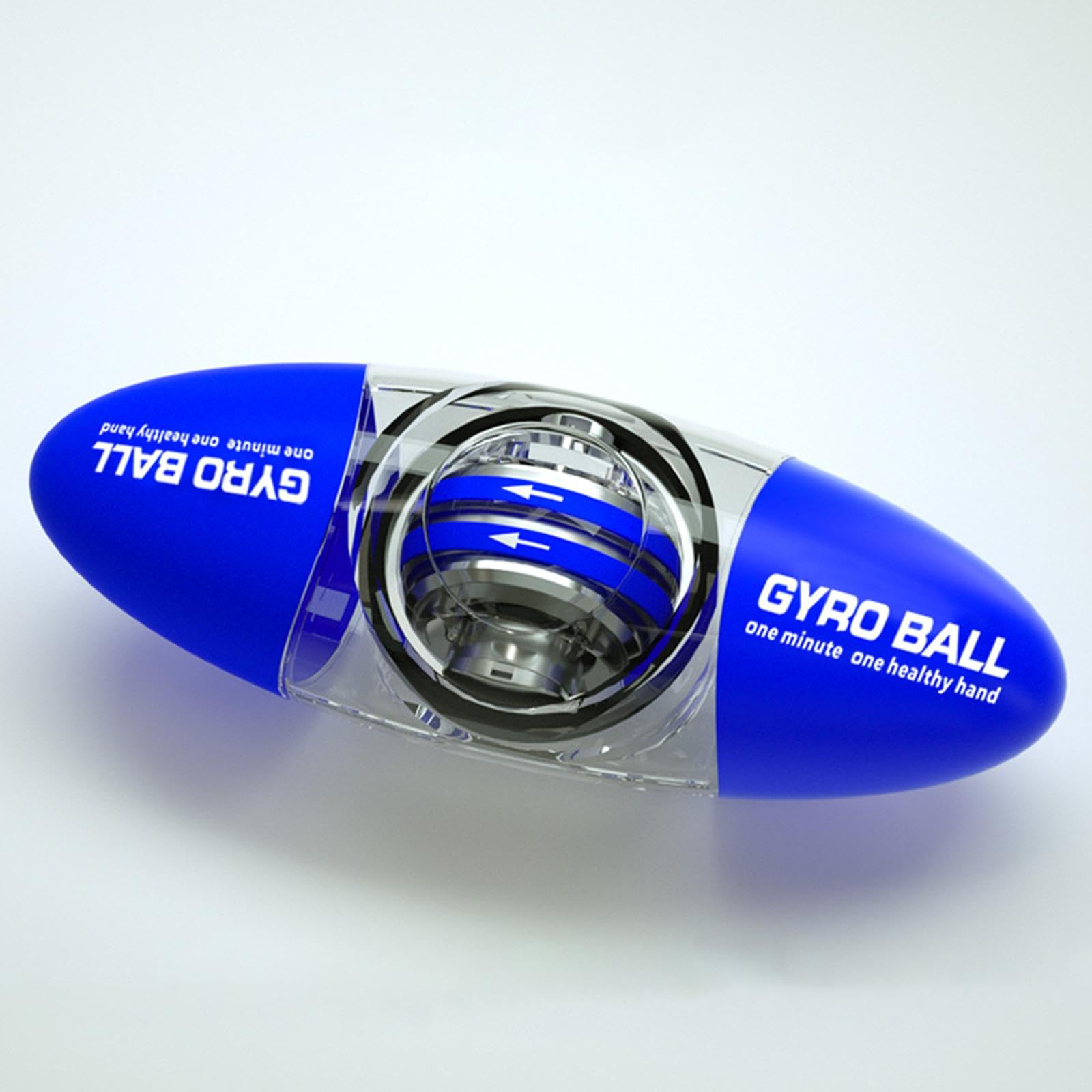 Gyro Ball Entrenador de Muñeca para Fortalecer Antebrazo Bola Giratoria Ejercitador de Mano Diseño Portátil Material Resistente Adecuado para