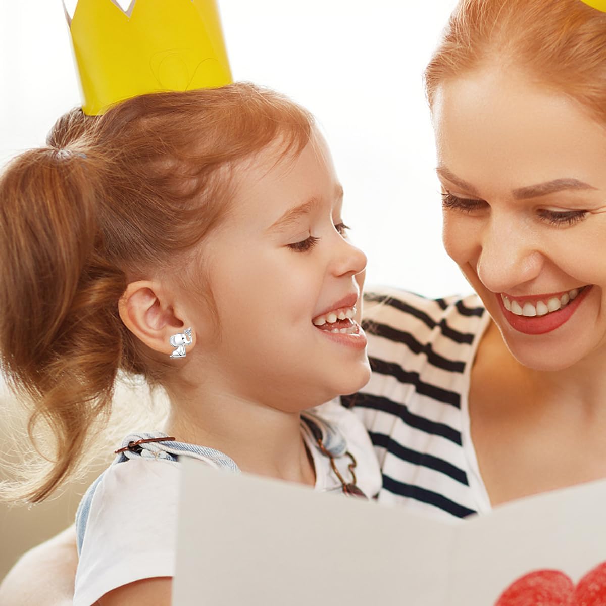 Ladybug Cow Dinosaur Elephant Koala Penguin Highland Cow Sea Otter Earrings 925 Sterling Silver Hypoallergenic Animal Stud Earrings Cute Animal Jewelry Gifts for woman - Image 2