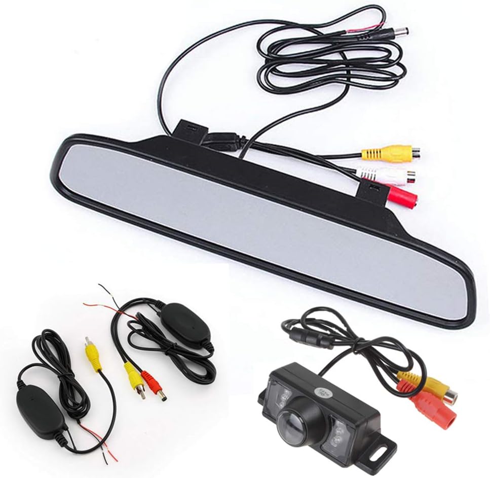 BOOMBOOST 4 LED Reverse Parking Camera Night Vision with