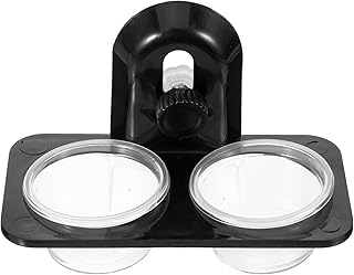 POPETPOP 3pcs Glass Wall Shelf Suction Cups for Glass Plastic to Go Containers Crested Gecko Accessories Reptile Feeding Dish Crested Gecko Food Dish Turtle Animal Sucker Appendix Magnetic