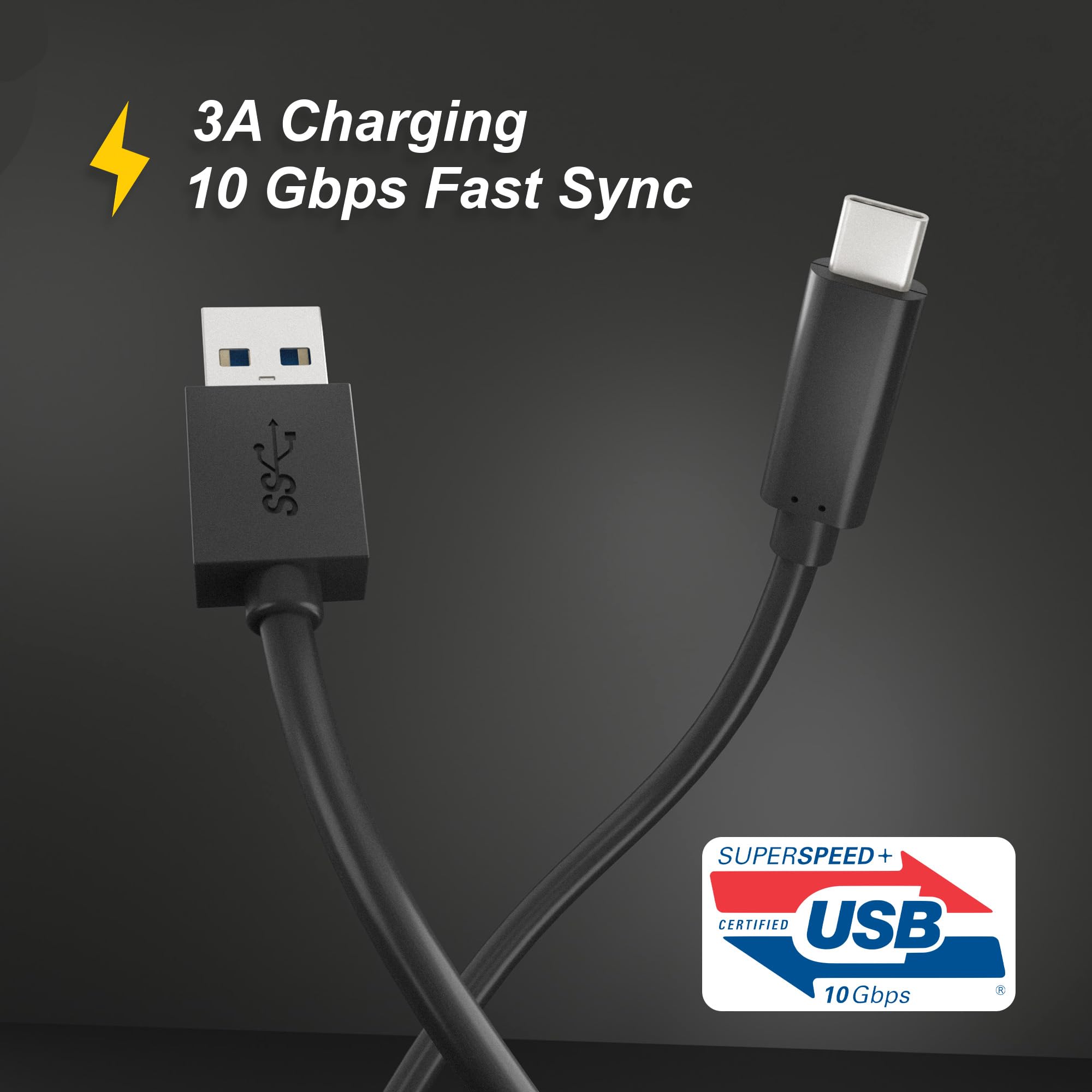 Amazon.co.jp: Cablelera USB3.2 Gen2x1 A to Cケーブル USB Cケーブル