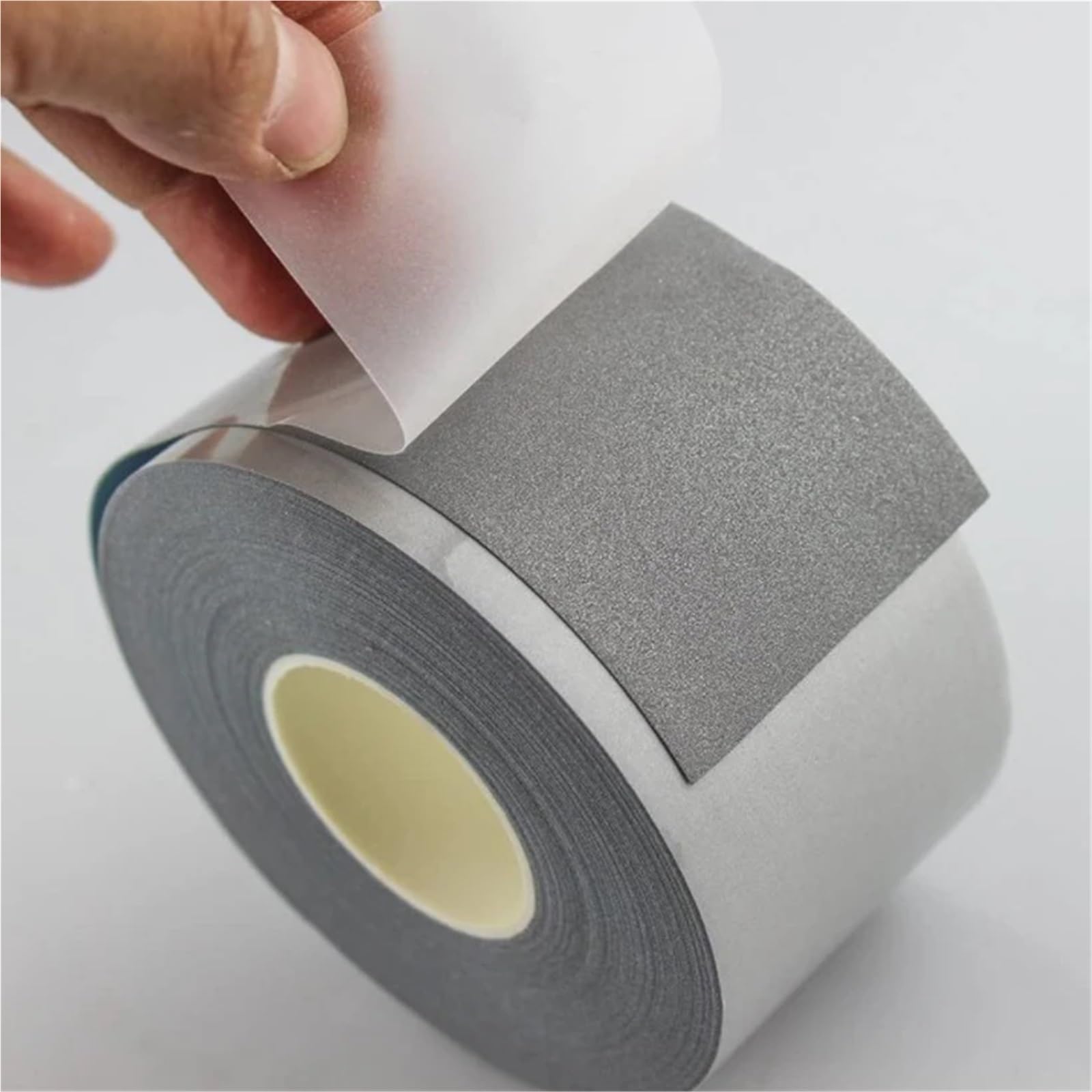 Cinta Reflectante Para Coser Cinta reflectante de transferencia calor, lámina estampado en caliente, película vinilo for tela for prendas vestir, Lron On(2.5cmx50m)