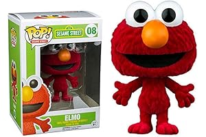 Pop Sesame Street Elmo Exclusive Flocked Vinyl Figure