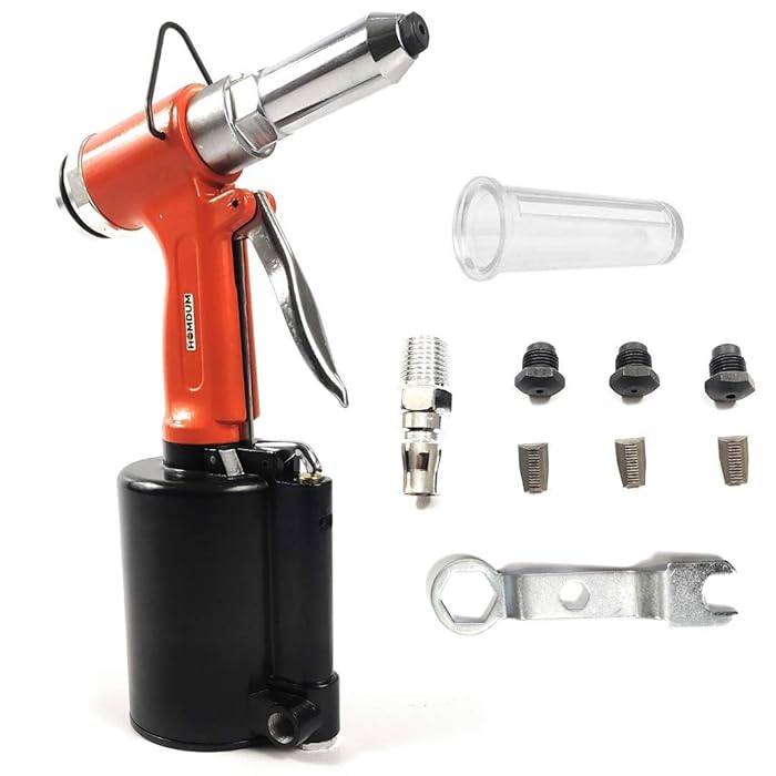 Buy Homdum Pneumatic Pop Rivet Gun heavy duty tool for Steel Aluminium