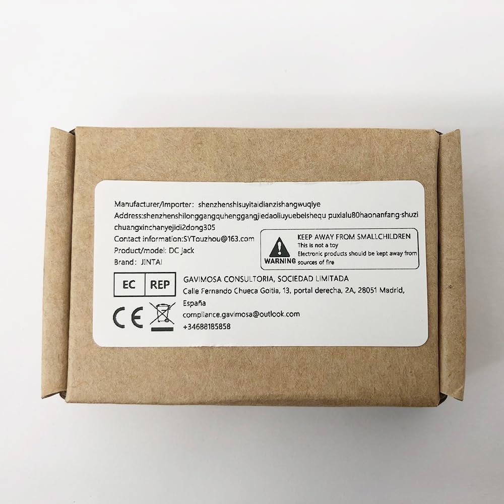 JINTAI per DELL E5450 E5470 DC Power Jack Dock Port Plug Socket Connettore Carica DC30100VB00 DC30100VA00 DC30100QC00 DC30100QD00 4XV4N 04XV4N 0P95KW P95KW Connettore Alimentazione