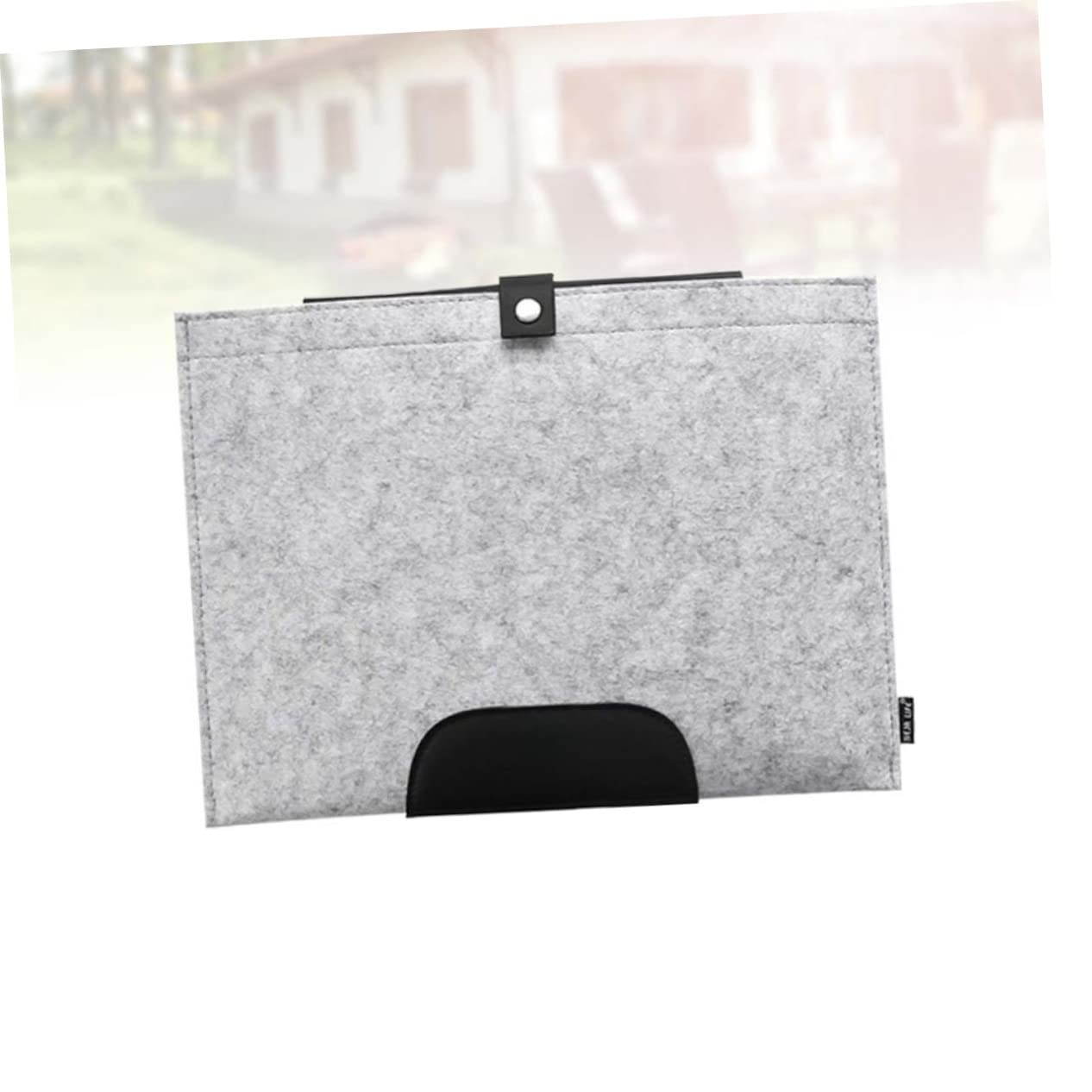 NUOBESTY Organizador De Papel De Fieltro De Lana De Gran Capacidad 3 Unidades Para Documentos Maletín Bolso De Mano Para Oficina Y Escuela.