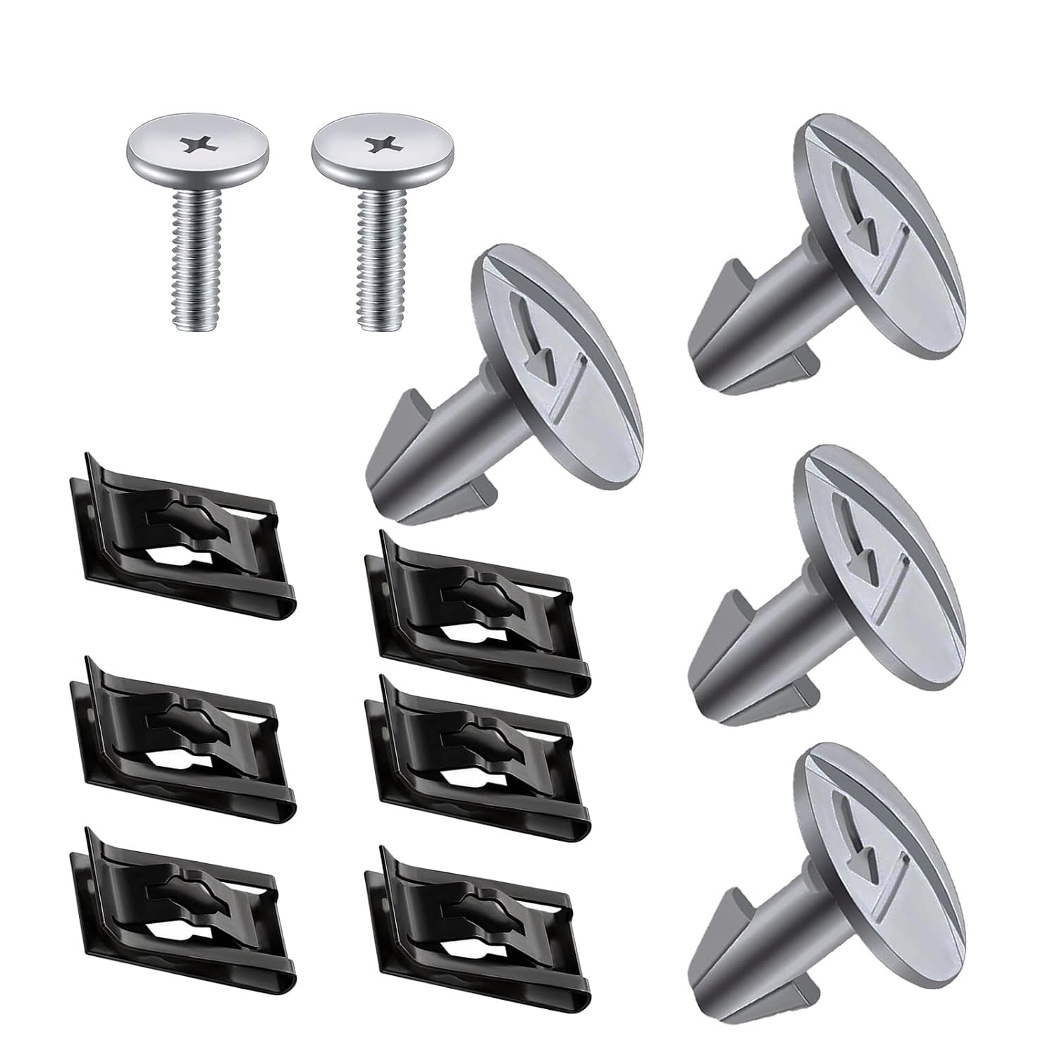 8 Pcs 90674-TY2-A01 Lower Engine Cover Bolt Pin Screws, Radiator Engine Access Cover Pin and Lower Cover Bolt Compatible with H-onda Accord 2014-2019 Civic CRV 2017-2019 Acura 2014