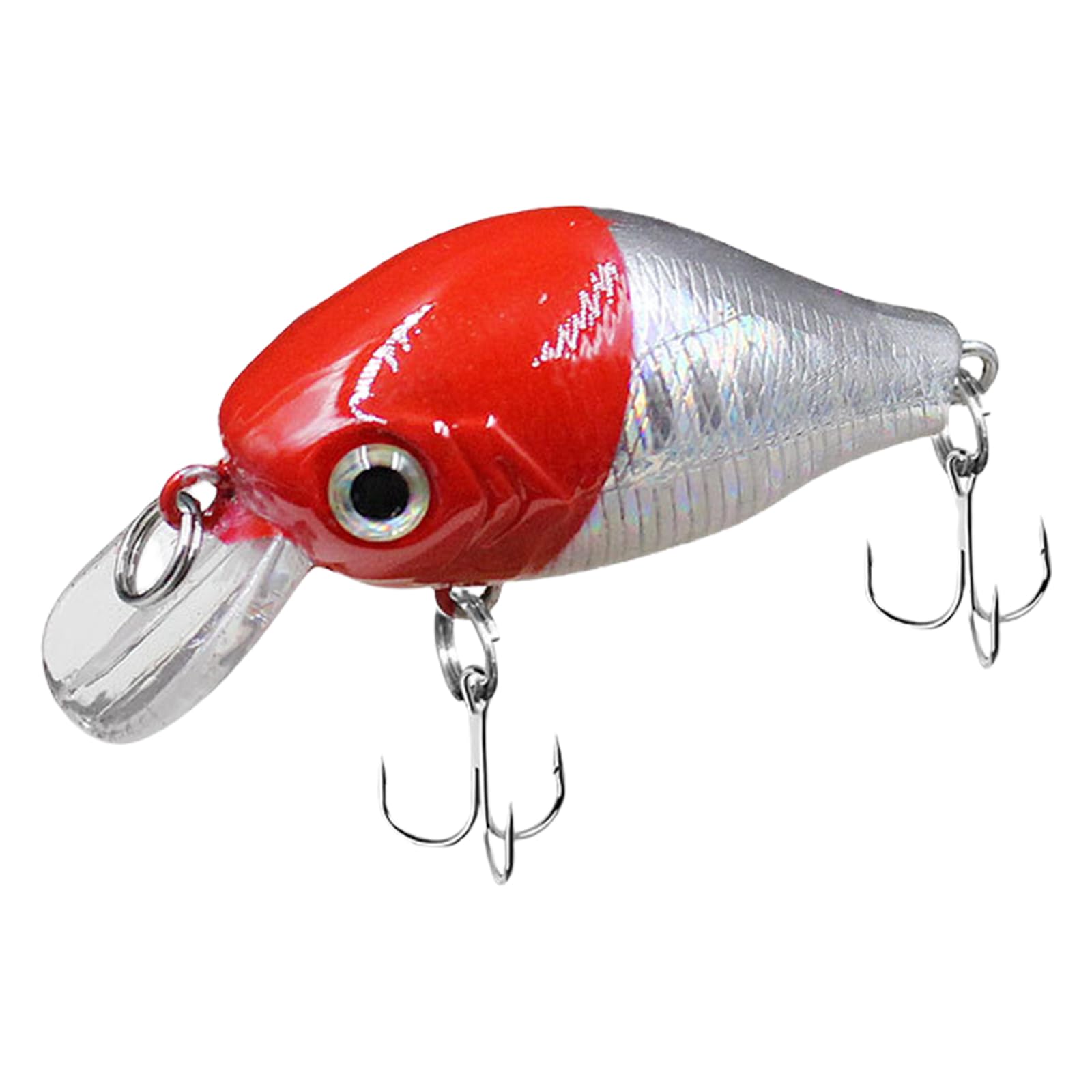 GTYLF Tackle Minnow Fishing Lure Crankbait 6cm for Saltwater Fishing Small Crankbaits Swimbait Hard Wobber Lure