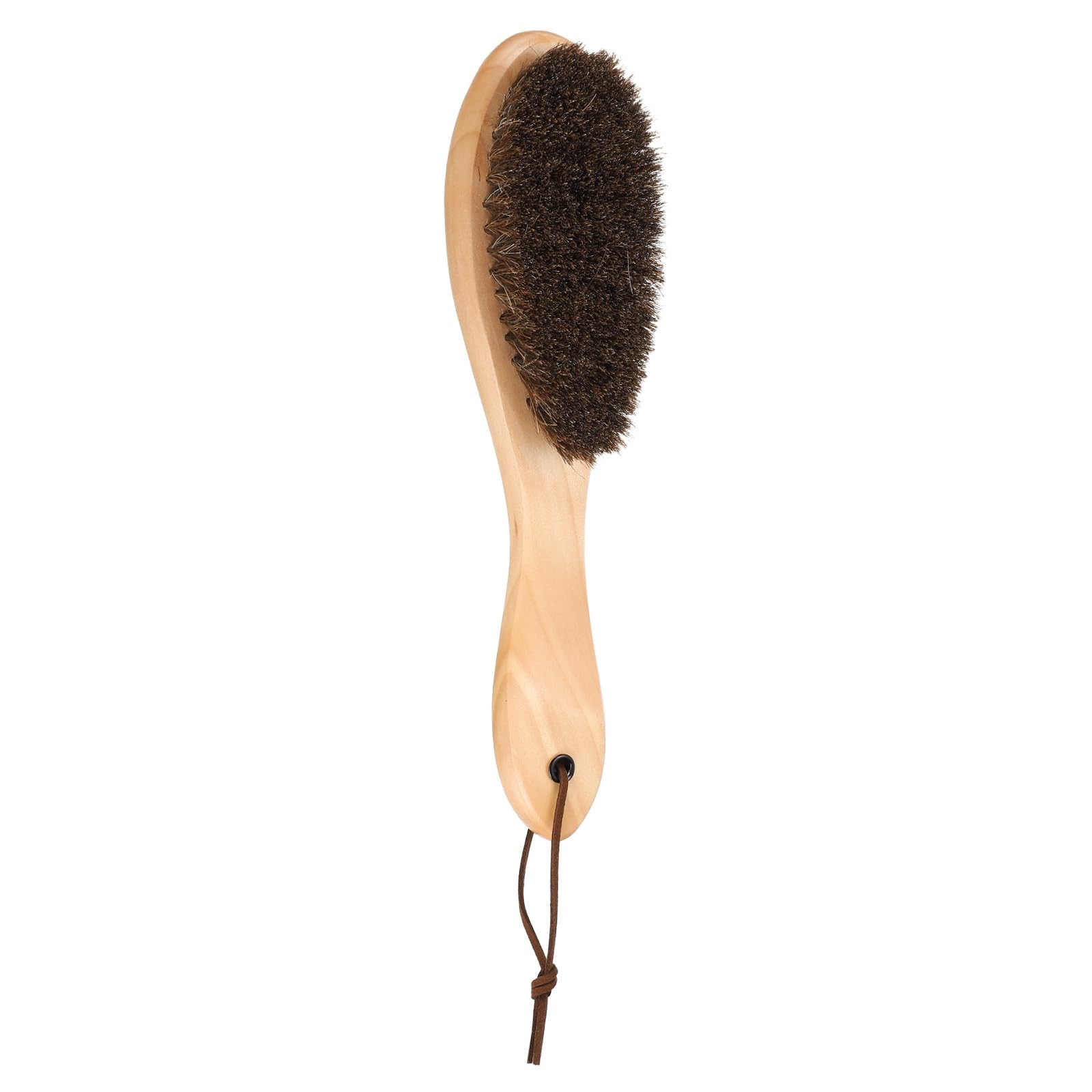 Cepillos para pulir botas de cuero y tela con mango ergonómico largo de madera de haya