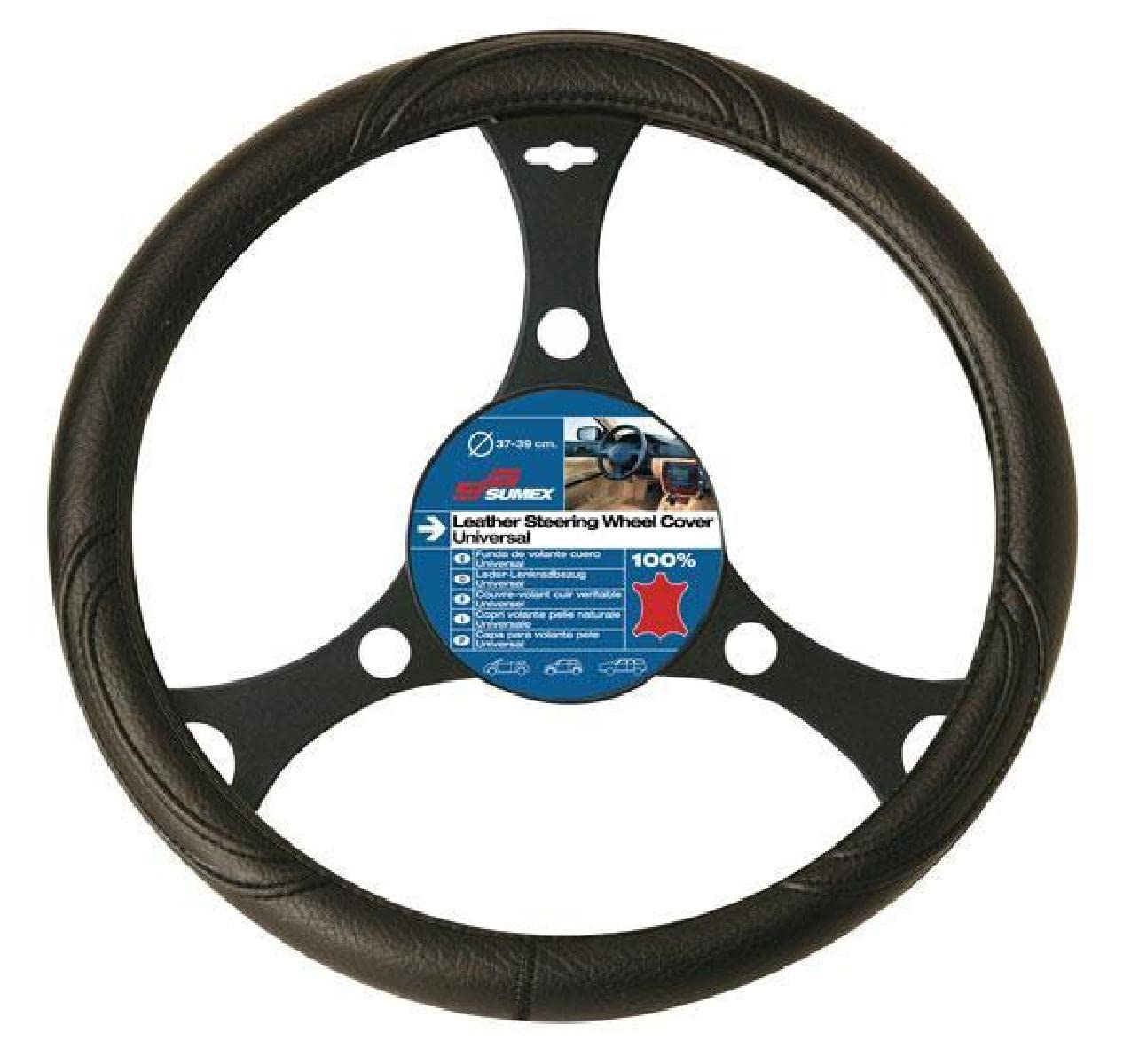 SUMEX 2505030 Van Steering Wheel Cover - Black
