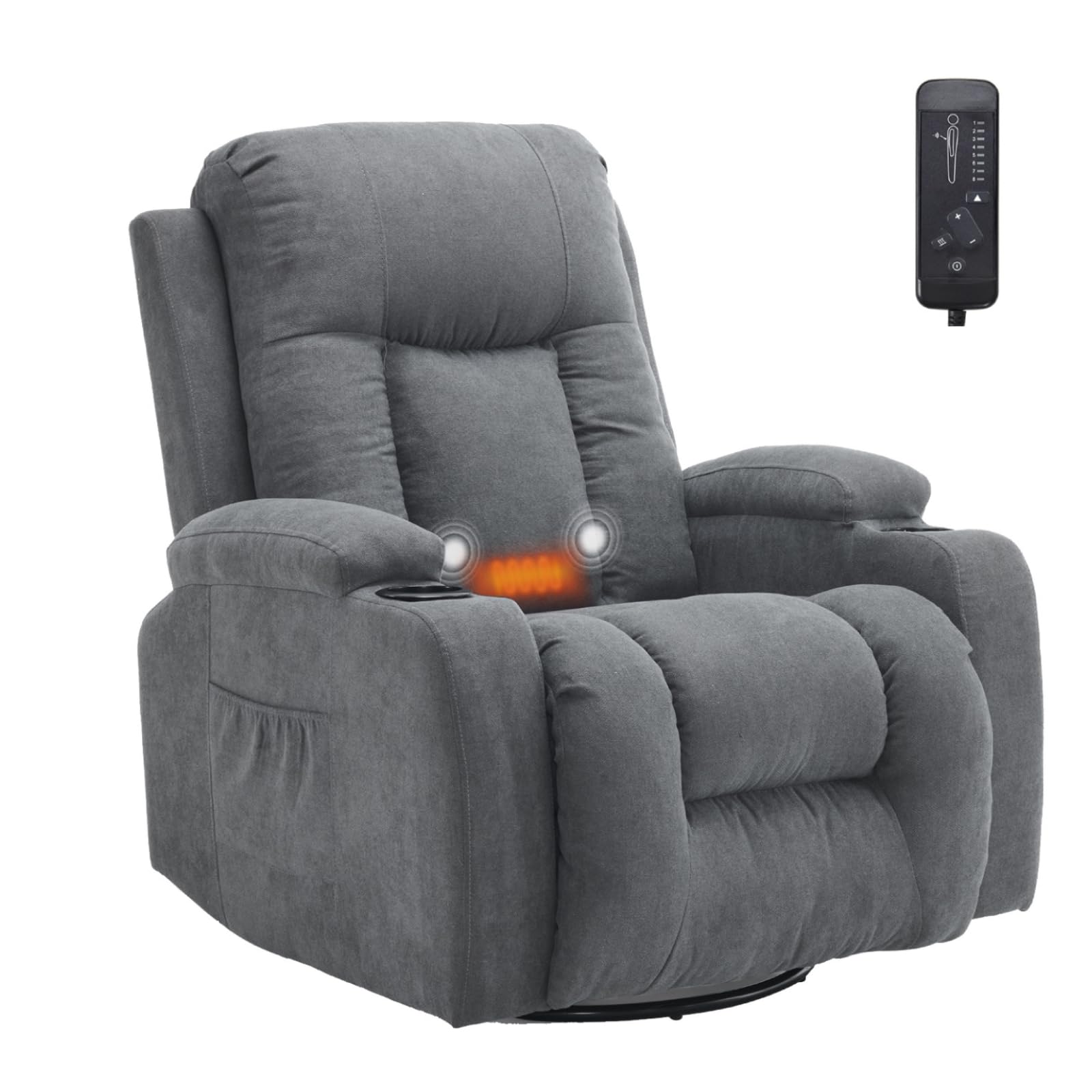 leadzm fauteuil relax massage électrique