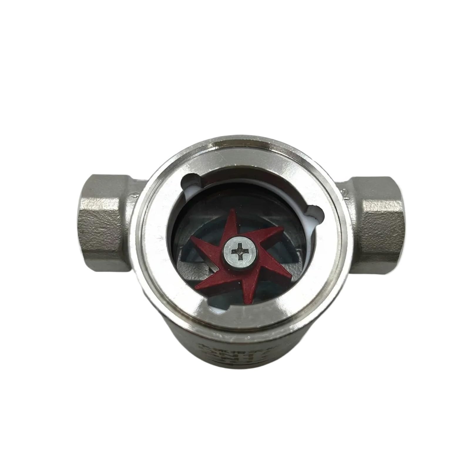 KSZHZYMGX 1-1/4",1-1/2",2" 304 Sight Glass Water Flow Indicator With Impeller(1-1/2")