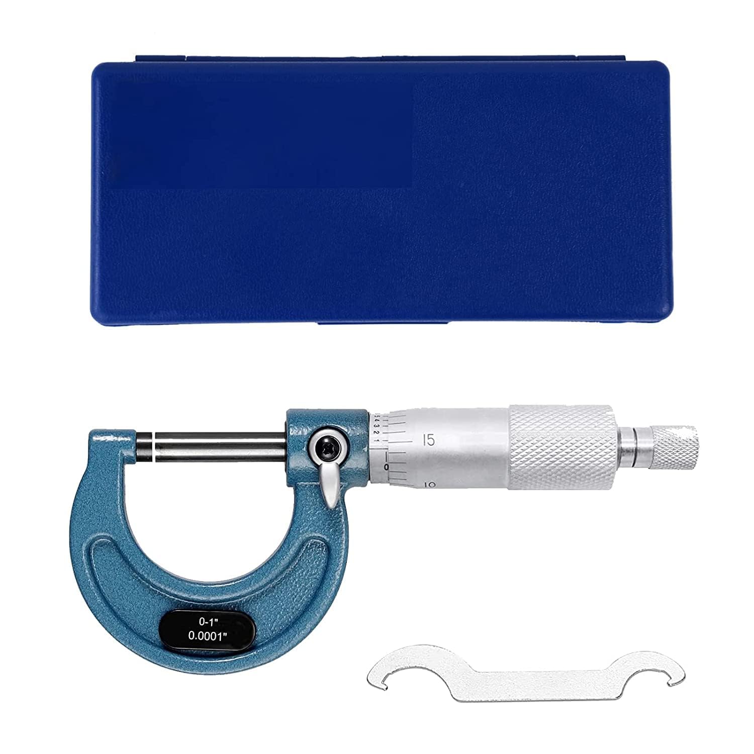 HDLNKAK Telescoping Gage Set, 6 Pack Stainless Steel T - Bore Hole Gauges, Outside Micrometer, 0-1" Machinist Micrometer, 0.0001" Graduation Micrometer Set.
