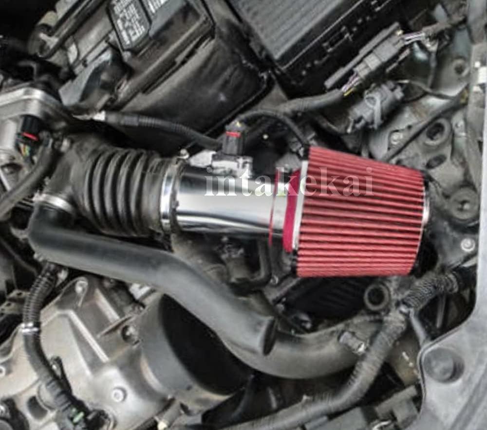 INTAKEKAI Performance Air Intake (Compatible with 2006-2009 FORD FUSION 3.0 3.0L V6 MODELS) (RED)