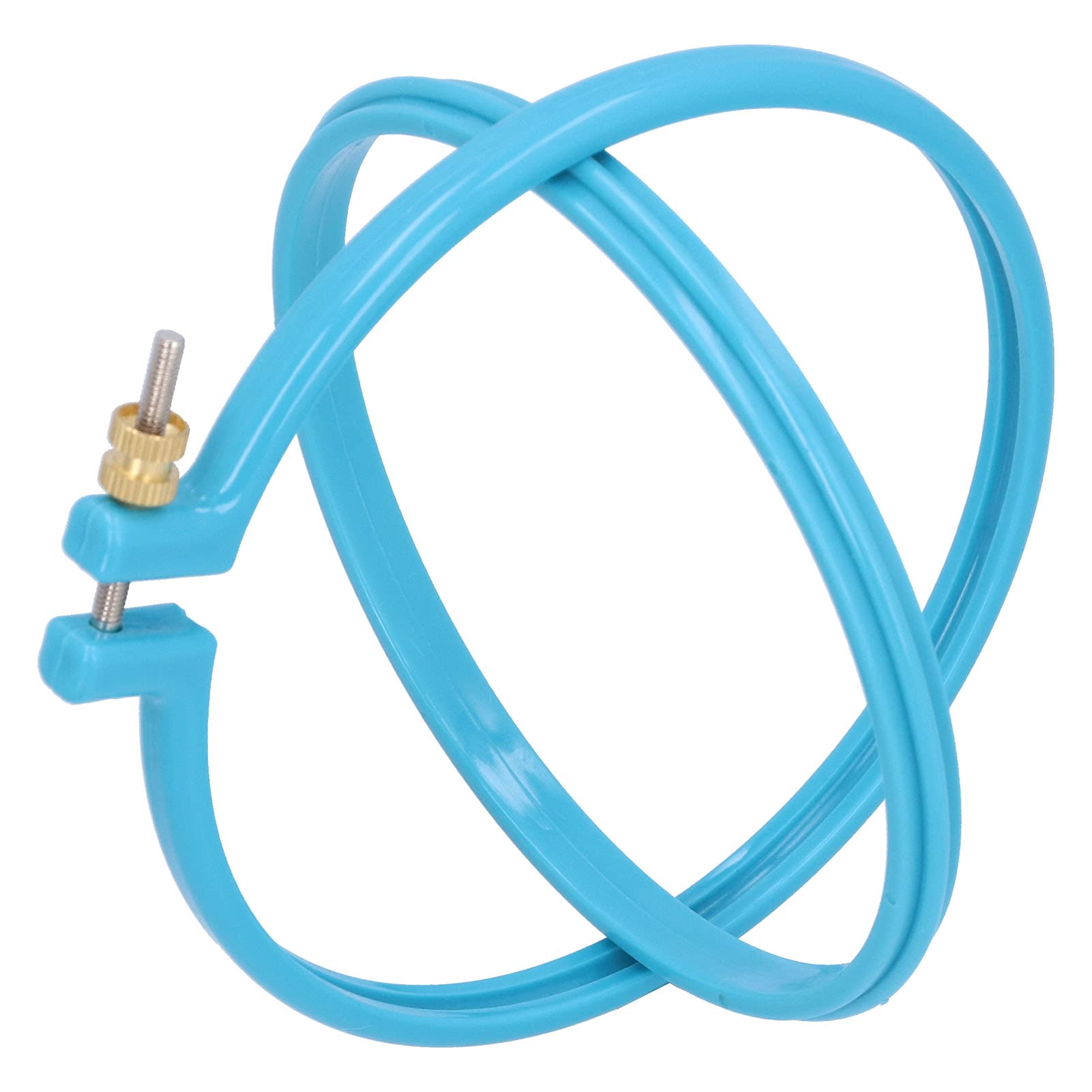 Embroidery Hoops, Plastic Embroidery Hoop 3/4/5 Inch Small Embroidery Circle Hoop Adjustable Stitch Hoop Rings for Art Craft Sewing(5 inches)