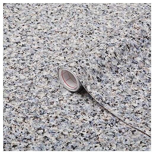 d-c-fix self-Adhesive Film Granite Grey Stone 26.5'' x 78.7"