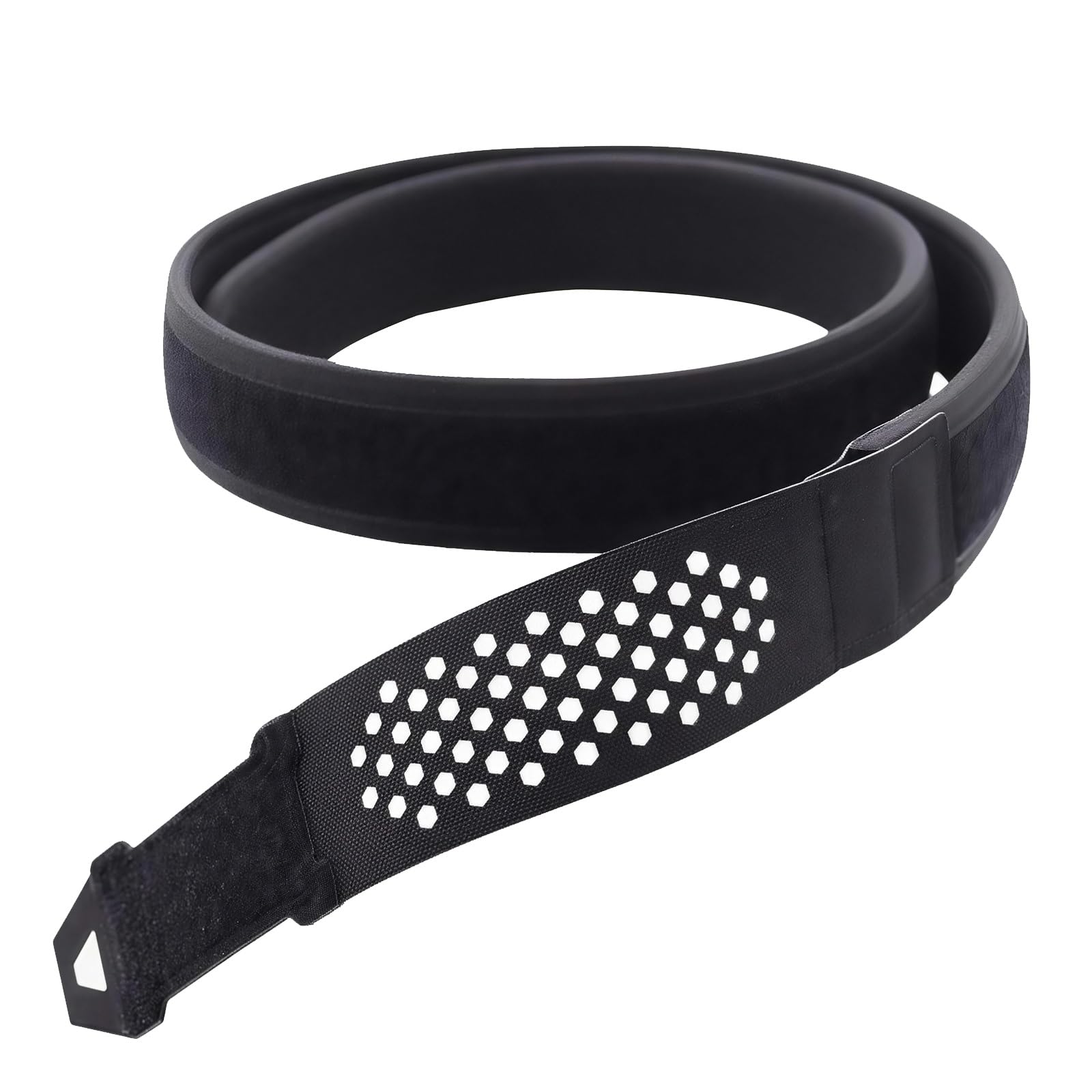 Innengürtel mit Klettverschluss, Taktischer Nylon-Innengürtel | Schnallenfreier Reversibler Leder-Untergürtel für Polizei- und Sicherheitskräfte
