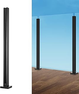 VEVOR Glass Railing Post, 37.4