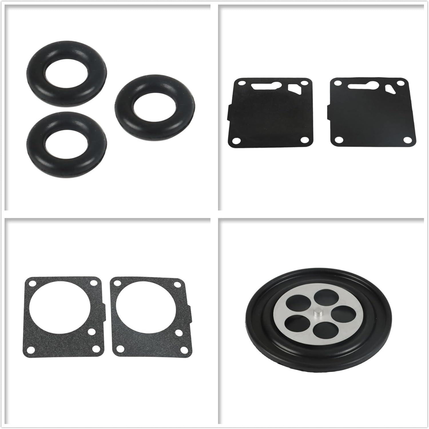 2 Pack Carburetor Repair Kits Replacement for Yamaha Superjet Waverunner Wave Blaster Polaris Seadoo 650 717 720 787 800