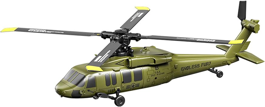 RC Helicopter 6CH Brushless Motor, 6G Gyro Optical Flow Stable Flight