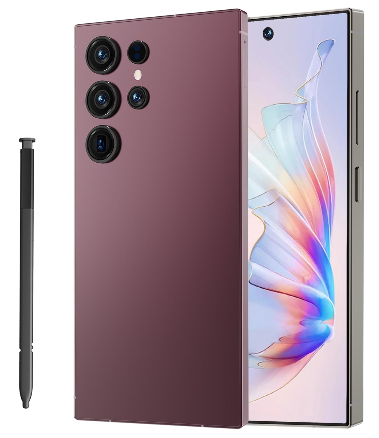 Liibao I26 Ultra Unlocked Cell Phone,12+512GB 5G Unlocked Phone, 6.99" HD Screen Smartphone Built in Pen Android 14 Battery 7000mAh, Dual SIM/Face ID/Fingerprint Lock/GPS (Black) — view 11
