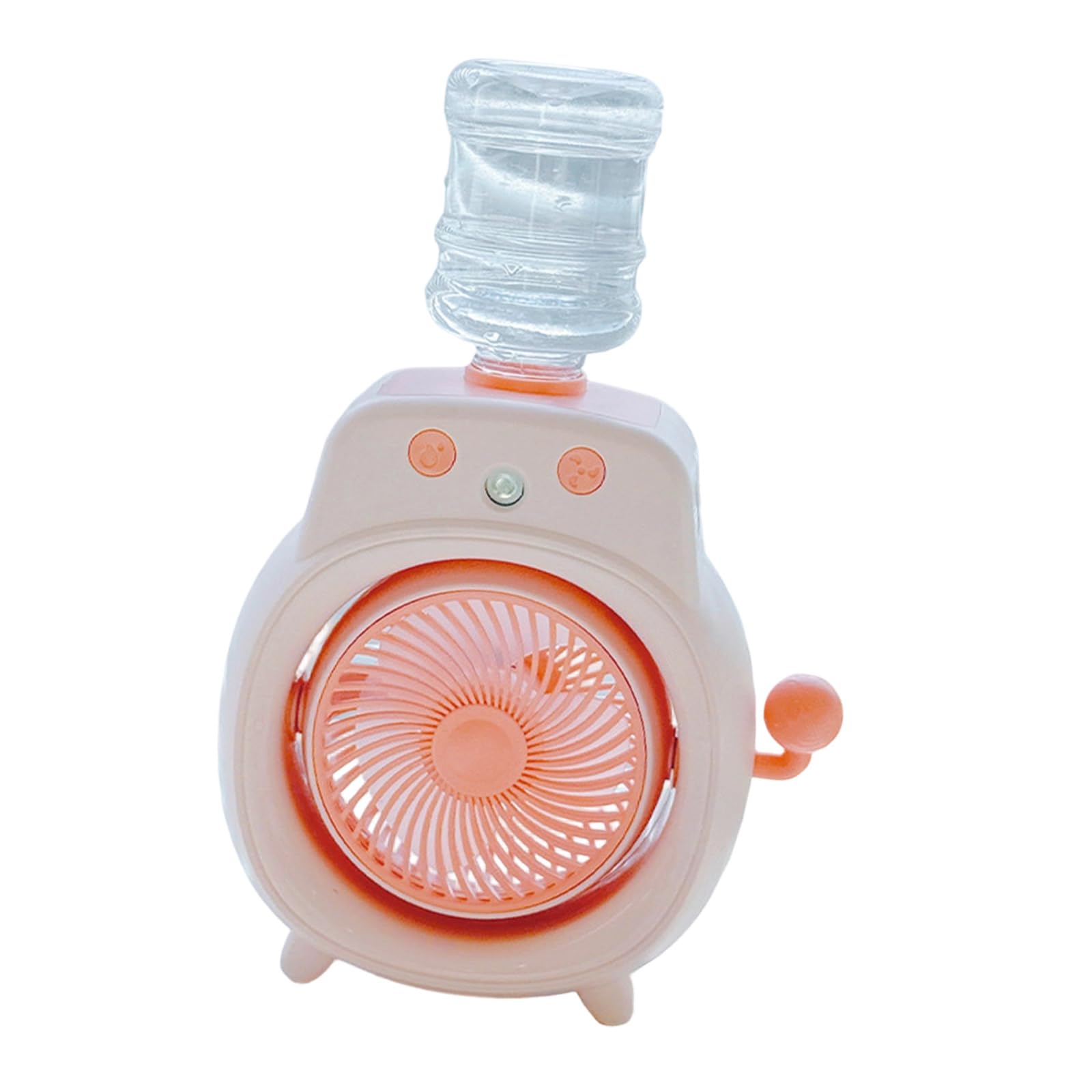 Alksubbm Handheld Desktop Fan with Mists Function and 3 Adjustable Wind Speeds Quiet Operations Easy to Clean Suitable for Home Dry Room