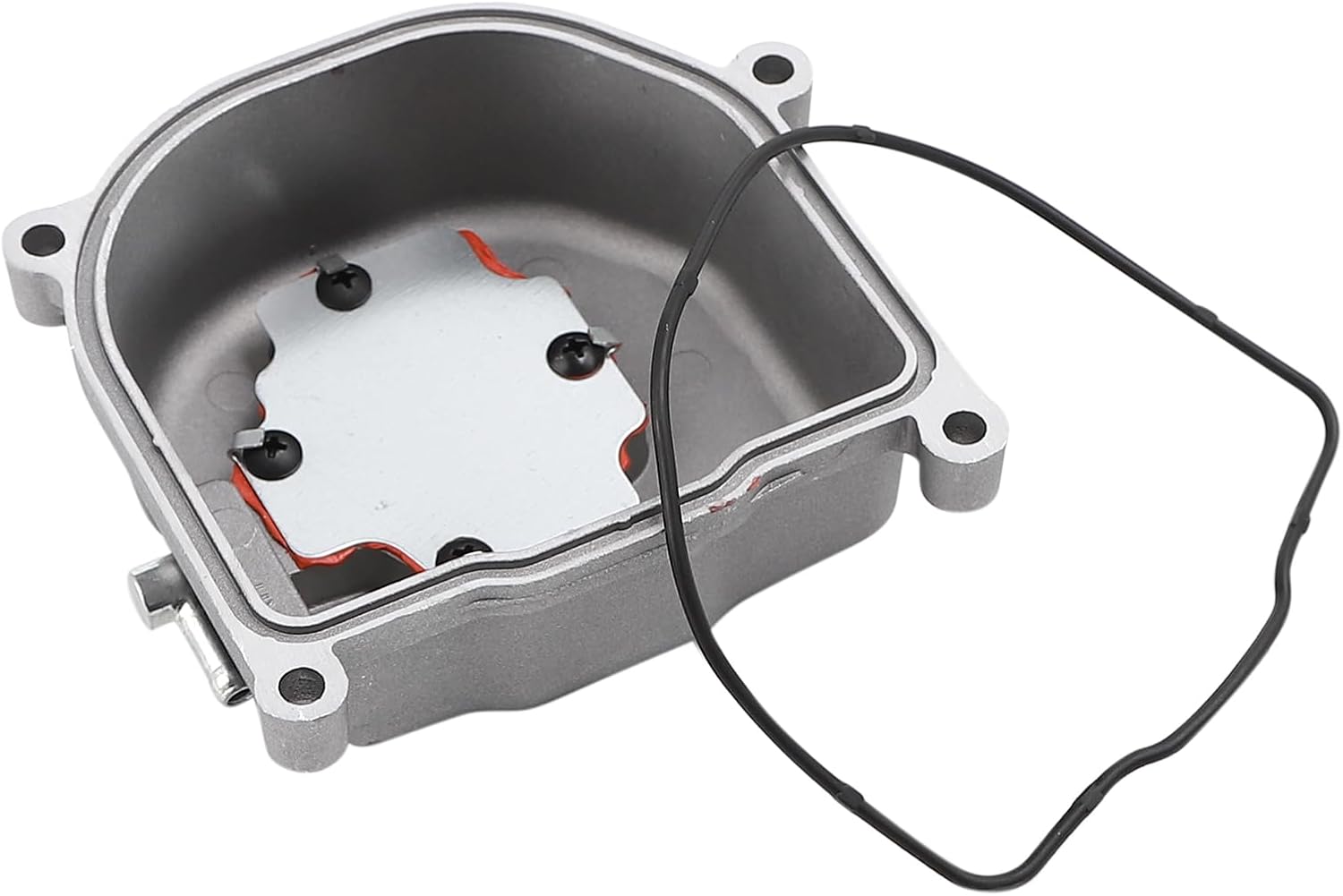 Mokuo GY6 50cc Cylinder Head Cover Made of Aluminum Alloy Material,Fit for Chinese GY6 50cc 4-Stroke 139QMA 139QMB Engine,None EGR Type
