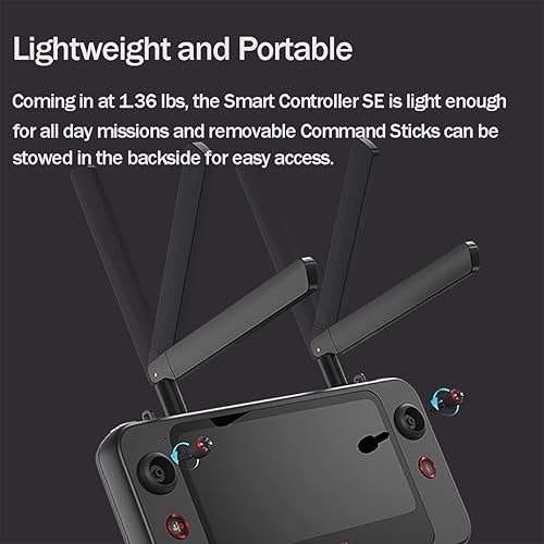 Miniatura 8 de Smart Controller SE Remote Drone Accessories 64 pulgadas Pantalla de alta definición Soporta 24 GHz58 GHz900 MHz Transmisión en tres bandas