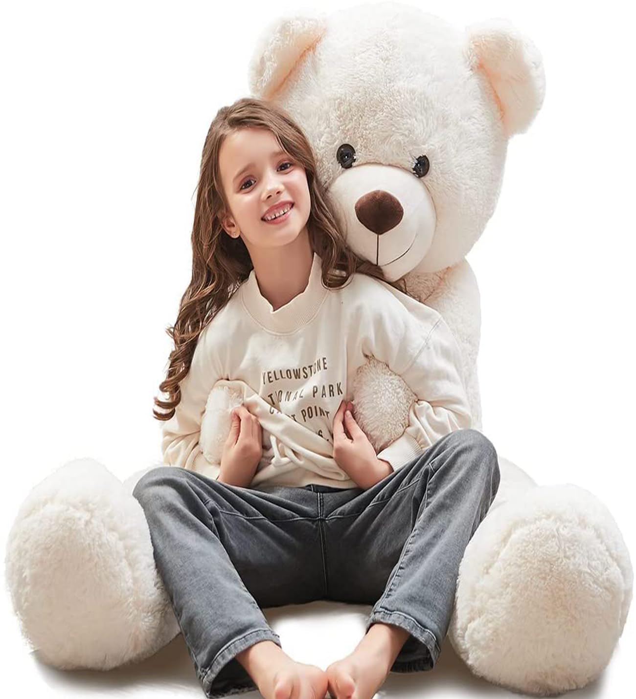 Sevgiliye Özel Hediye - 140 cm Papyonlu Peluş Ayıcık...