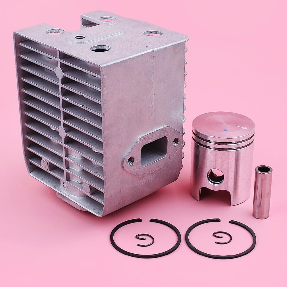 Kit anello elastico for anello pistone cilindro da 45 mm, for parte di ricambio for motosega Wacker WM80 BS500 BS502 BS502I BS600 BS602 BS602I BS700 Kit cilindro motosega