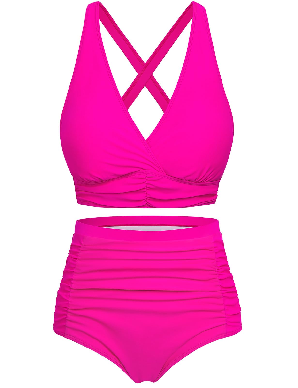 Vancavoo Zwemmen Kostuum Vrouwen Een Stuk Badpakken Ruches Buik Controle Dames Badmode Ruche Mouw Push Up Wrap V Terug Badpak, Zwart, XXL Vancavoo Zwemmen Kostuum Vrouwen Een Stuk Badpakken Ruches Buik Controle Dames Badmode Ruche Mouw Push Up Wrap V Terug Badpak, Zwart, XXL