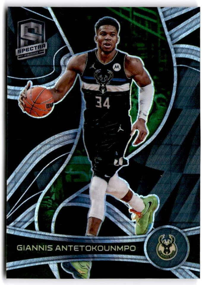 2021 Panini Spectra Variation Asia #34 GIANNIS ANTETOKOUNMPO Milwaukee Bucks Basketball Trading Card