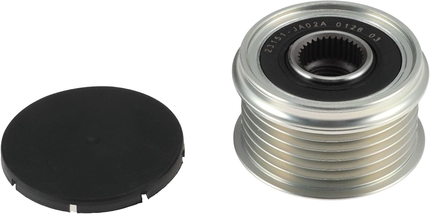23100JA02B Alternator Freewheel Clutch Pulley for Nissan Altima 2007-2013 for Nissan Rogue 2010-2014 Overrunning Alternator Pulley Replacement Part