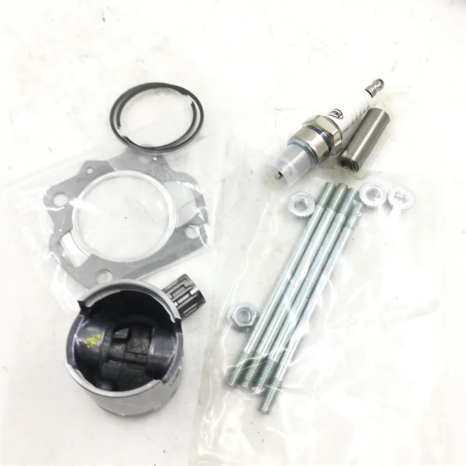 Pieza DE Recambio Kit de Junta de Anillo de pistón de Cilindro 11210-04012-0F0 11111-04001 12110-43000 Compatible con Quadrunner LT50 1984-1987