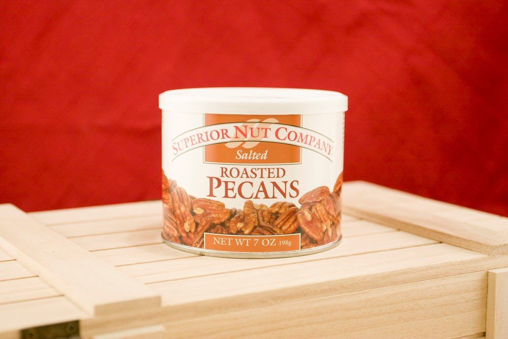 Salted Pecans, 5.5oz Canisters (Pack of 3)