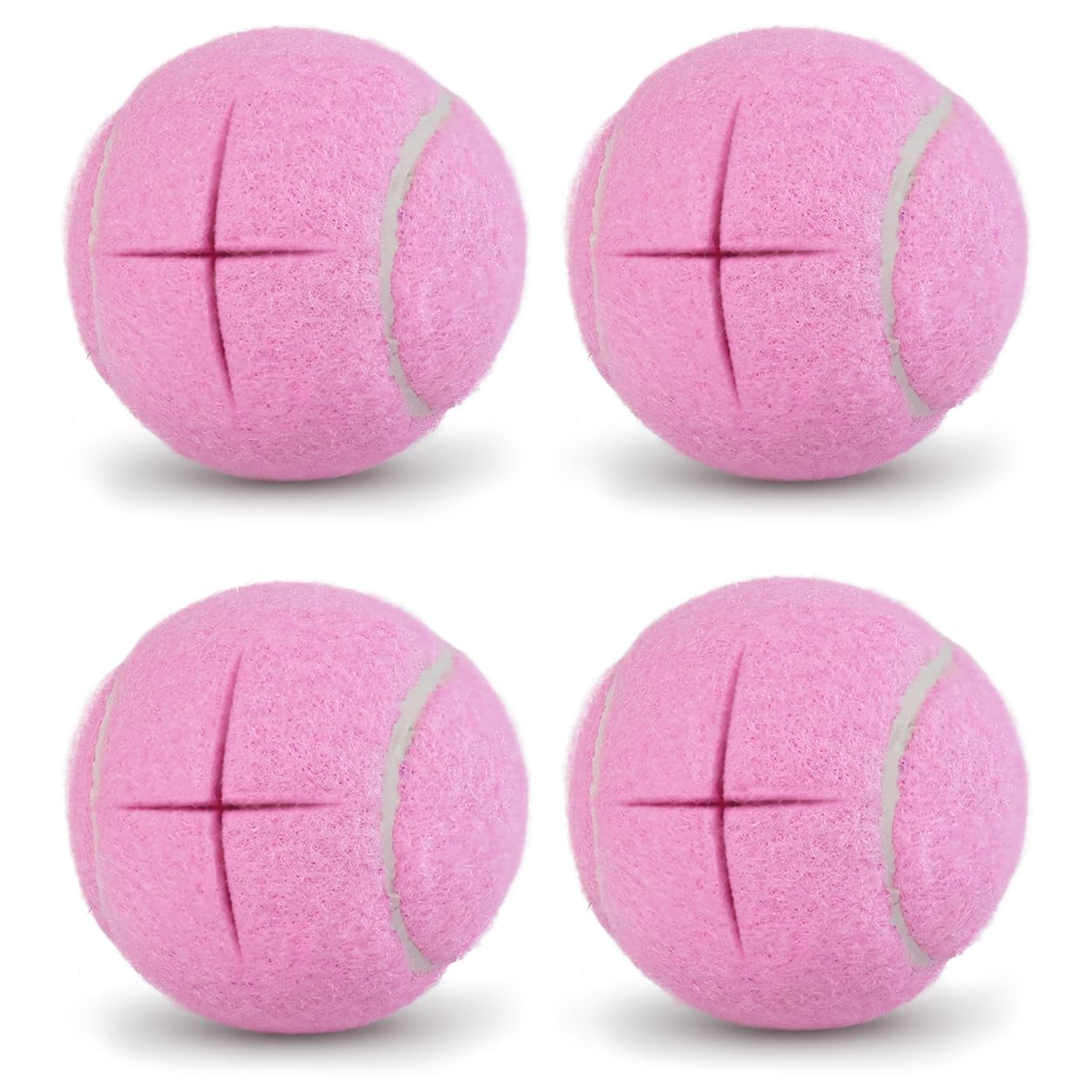 INSUM Pre-Cut Tennis Balls for Walkers, 4 Pack Walker Glide Balls