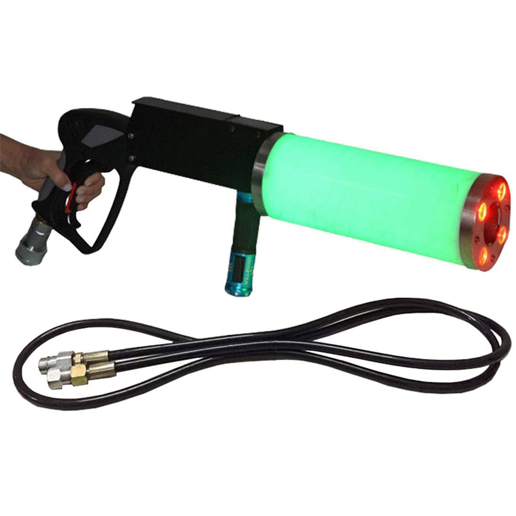 Discothèque dioxyde de Carbone Colonne de gaz Barre de Pistolet RGB fête LED DJ scène Co2 Jet Machine Effet brumisateur Pistolet à fumée Distance de tir 8-10M