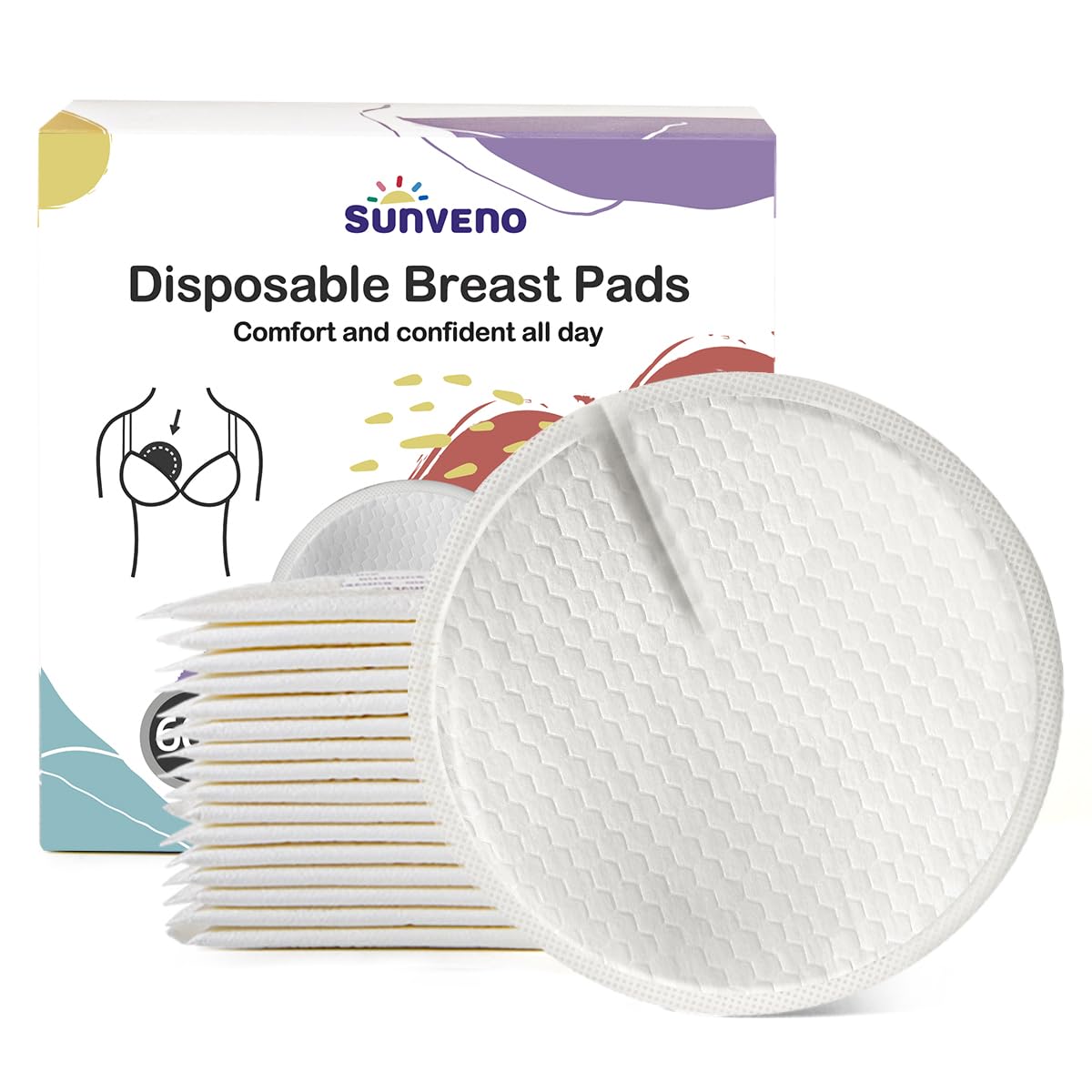Coussinets d'allaitement jetables pour éviter les fuites et irritations - 7