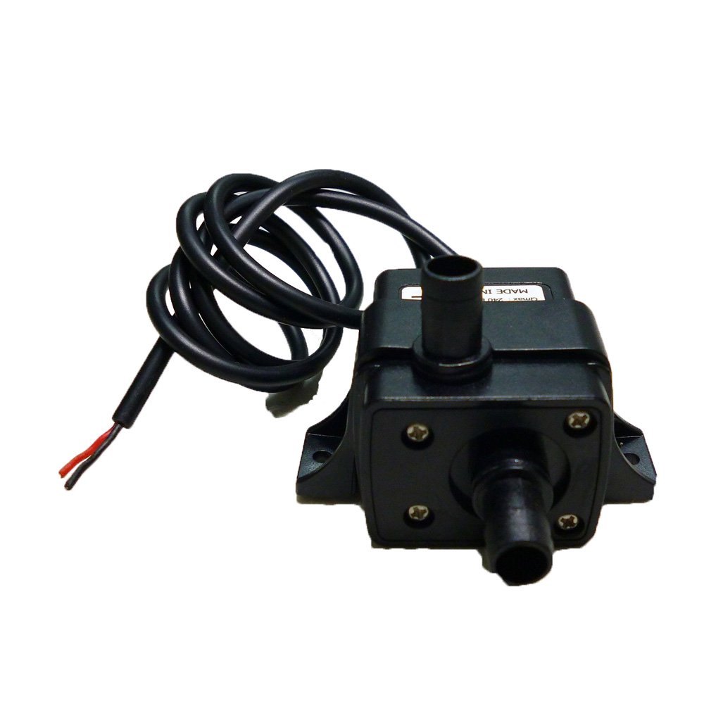 Anself Ultra-Silenzioso Mini DC12V Micro Pompa Acqua Olio Impermeabile Sommergibile Fontana Acquario di Circolazione 240L / H 5W Ascensore 3 Metri 0 - 100