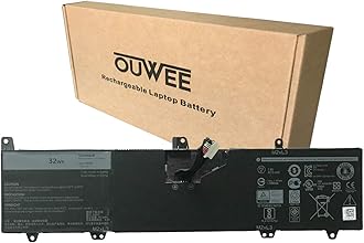 0JV6J Laptop Battery Compatible with Dell Inspiron 3179 3180 3162 3164 3168 Series Notebook 8NWF3 PGYK5 OJV6J 7.6V 32Wh 4013mAh 2-Cell