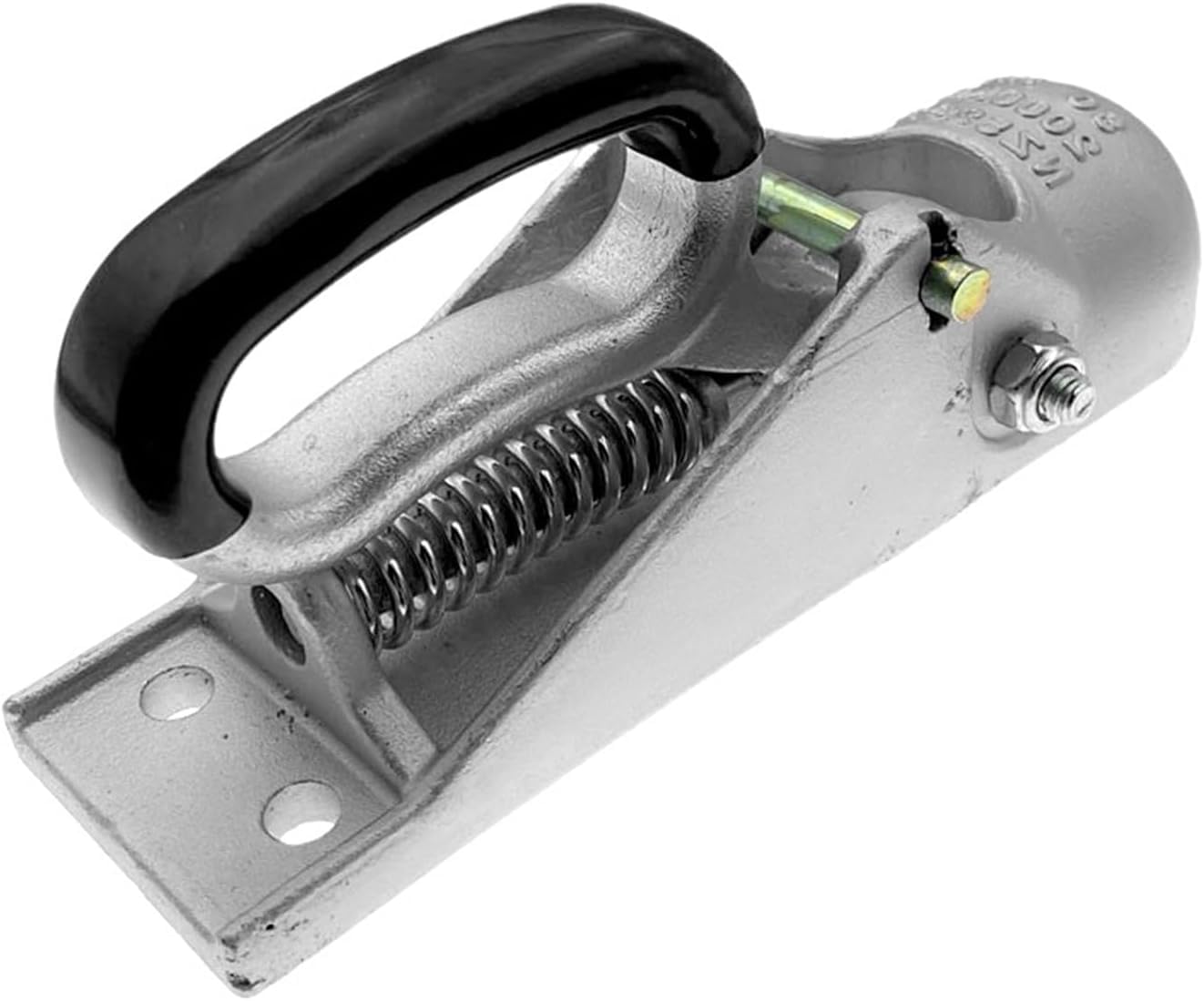 Acoplador para Remolque,hasta 2000kg,Enganche Remolque Universal para Coche con Cuadrado 70mm, Gancho Robustecido para Caravanas y Trailers
