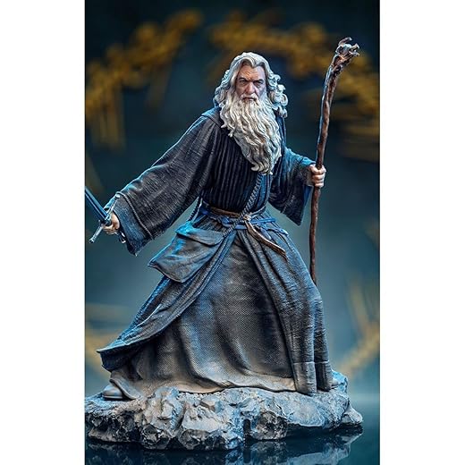 Iron Studios 88275 - the lord of the rings - gandalf - statua 20cm 1/10