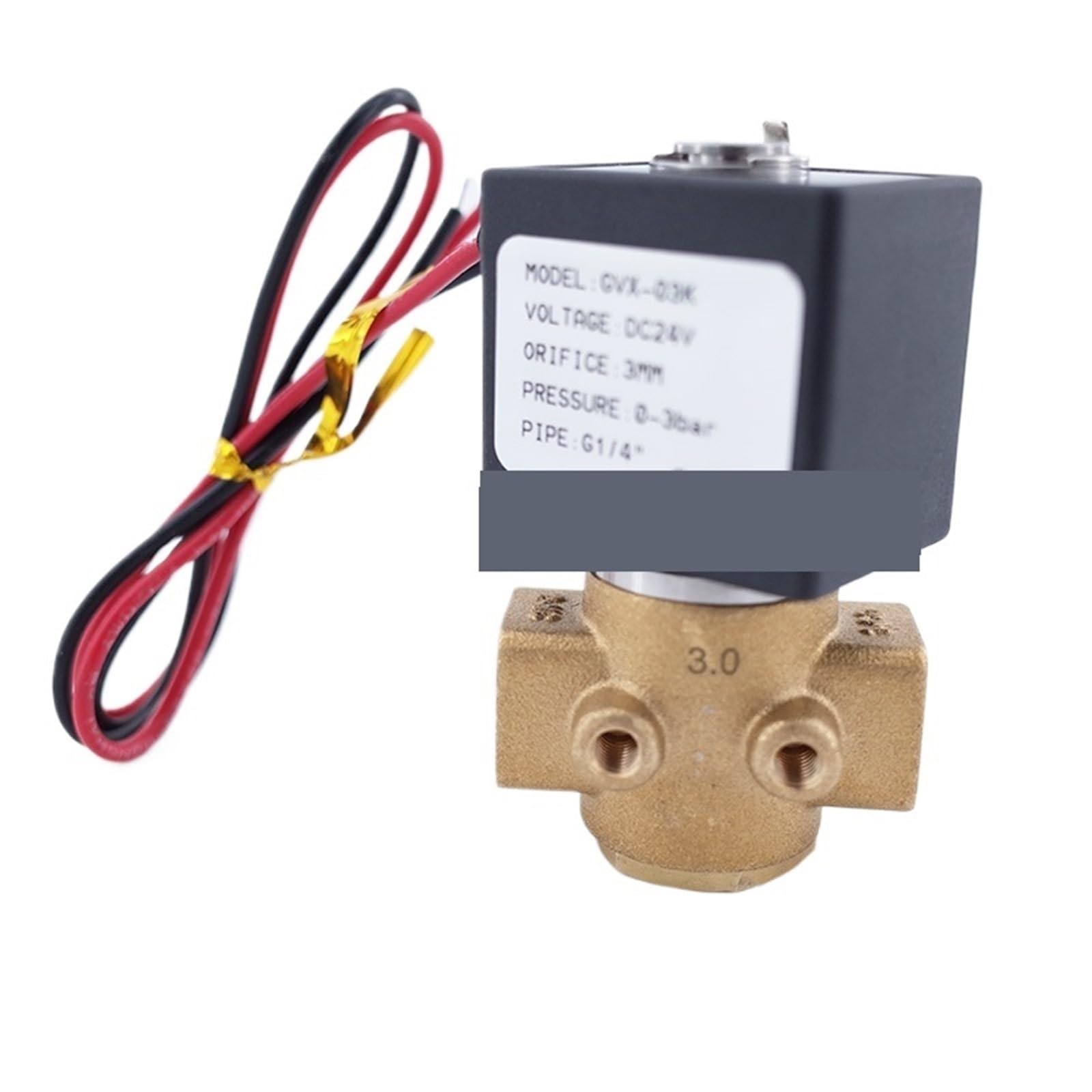 3/2-drożny zawór elektromagnetyczny normalnie otwarty/zamknięty 0.3 cm 0.6 cm 1.5mm/2.2mm/3mm (0.6 cm, 3MM_12VDC_NO)
