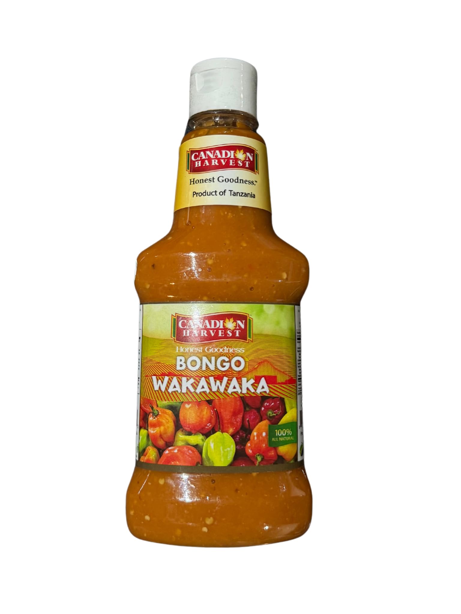 Bongo Wakawaka Chilli Sauce Made With Scotch Bonnet Peppers, 370g