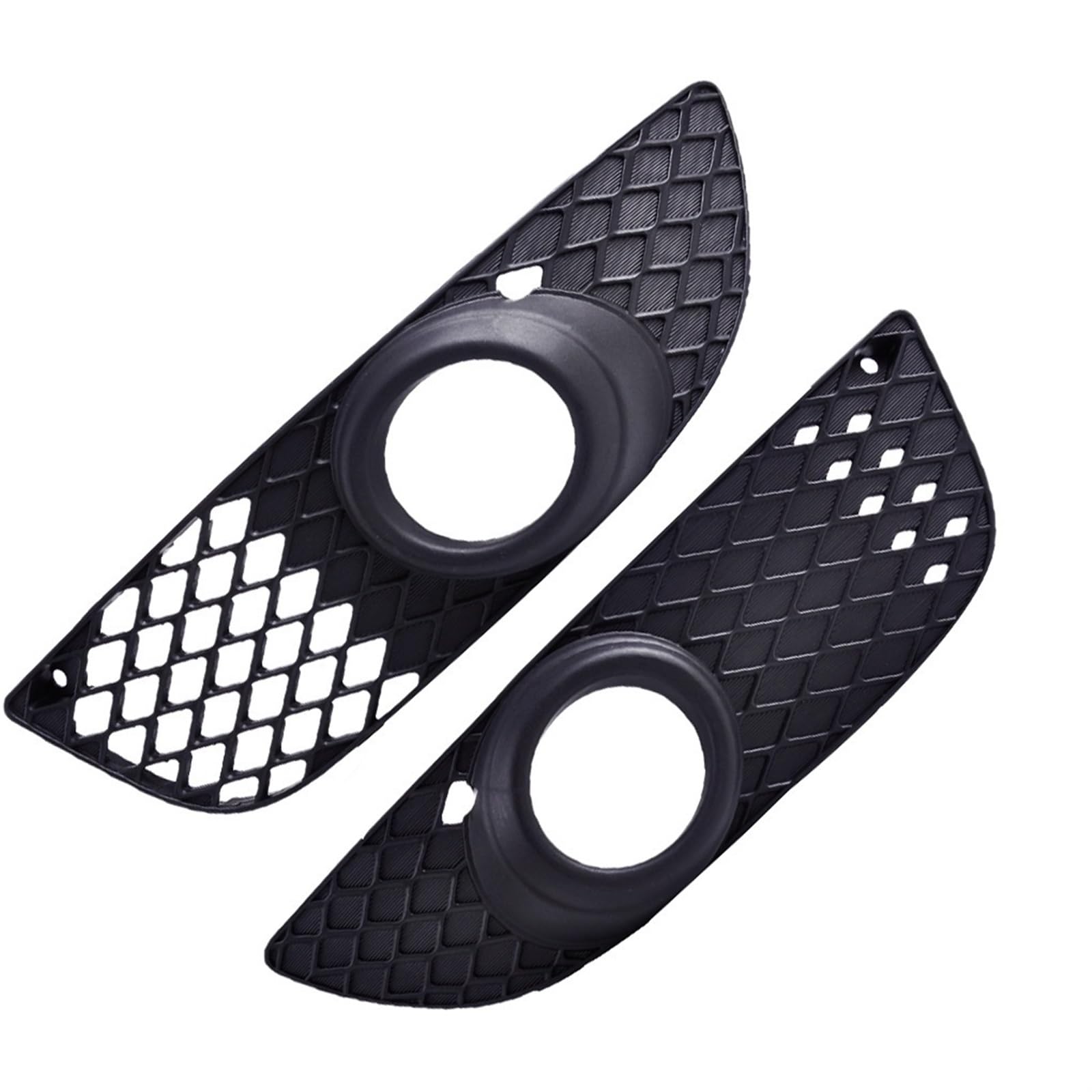 moldura de rejilla de luz antiniebla del parachoqu Para Mitsubishi para Lancer 2008-2013 8321A263 8321A264 lado izquierdo derecho 1 par cubierta de rejilla luz antiniebla