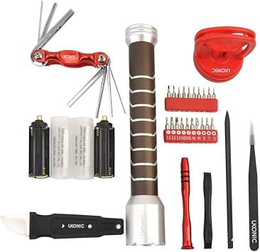 Marvel Mighty Thor Hammer Flashlight & Electronics 28 Piece Tool Kit With Wrench